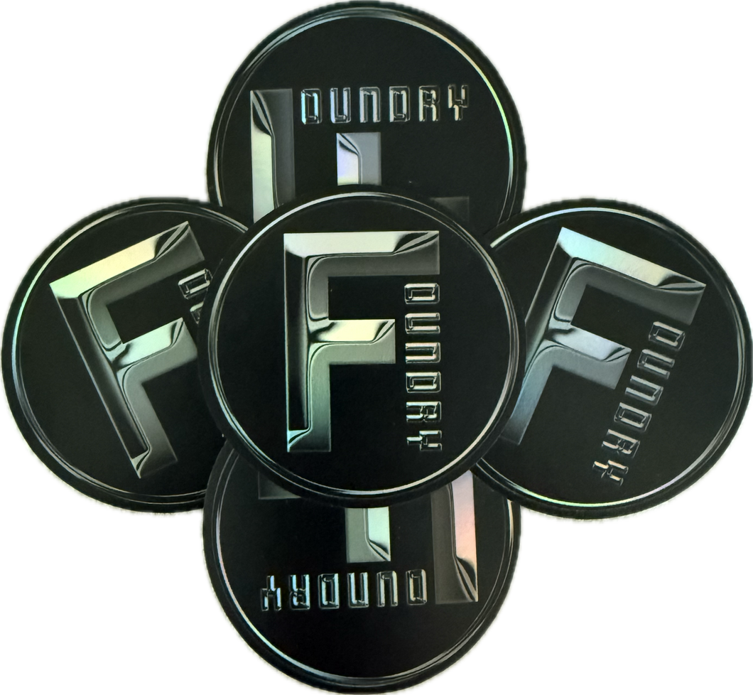 FOUNDRY Holographic Stickers