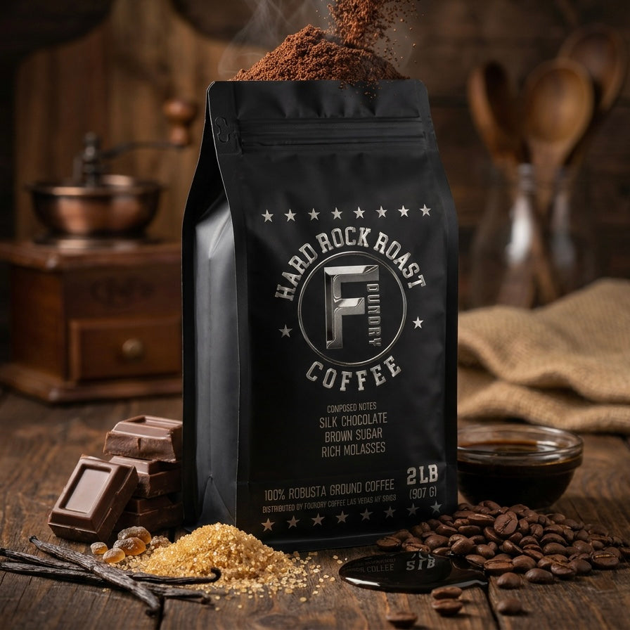 Hard Rock Roast Coffee - Bold Flavor for Every Moment – Foundry - Official
