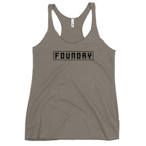 Foundry Women's Racerback Tank (Gray)