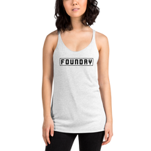 Load image into Gallery viewer, FOUNDRY Women&#39;s Racerback Tank (White)